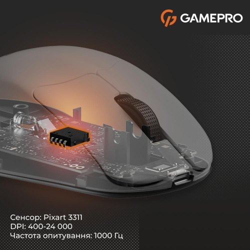 Миша бездротова GamePro Genesis Avenger (GM096W)