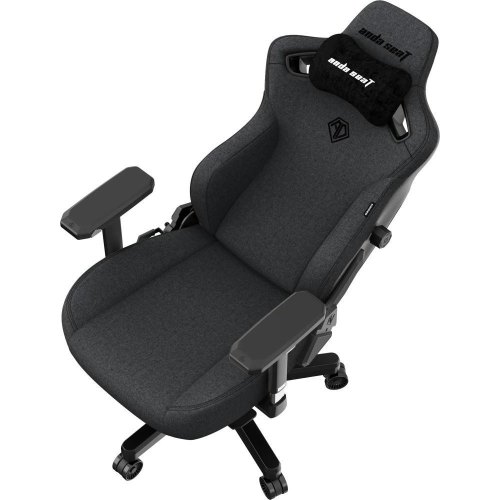 Крісло геймерське Anda Seat Kaiser 3 Size XL Fabric Dark Gray (AD12YDC-XL-01-GB-CF)