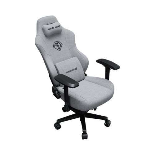 Крісло геймерське Anda Seat Phantom 3 Pro Size L Fabric Grey (AD18YC-06-G-F)