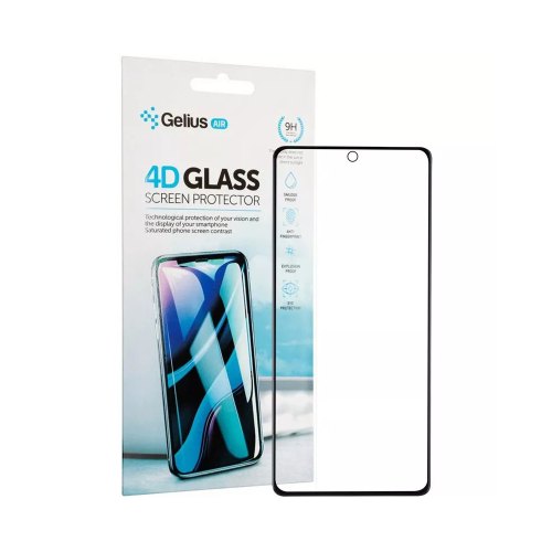 Захисне скло Gelius Pro 4D, для Xiaomi Redmi Note 11 Pro/Note 11 Pro Plus/Note 12 Pro (4G), Black (00000100124)
