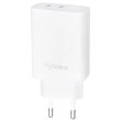 Мережевий зарядний пристрій Gelius Dos GP-HC062, 40W, 2xUSB Type-C, White (00000099740)
