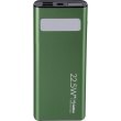 Зовнішній акумулятор Powerbank Gelius Lightstone GP-PB300i, 20000mAh, QC/PD 22.5W, Green (00000099033)
