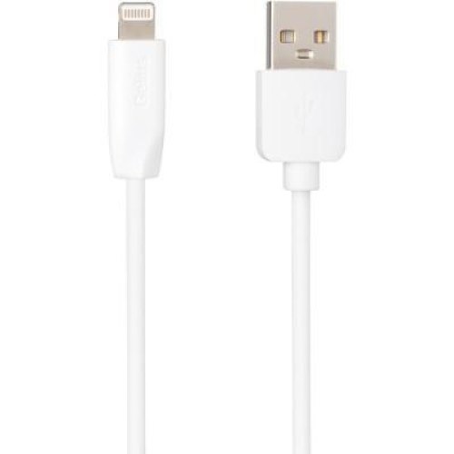 Кабель Gelius One GP-UC118, USB Type-A to Lightning, 12W, 2м, White (00000085163)