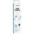 Кабель Gelius One GP-UC120, USB Type-A to USB Type-C, 12W, 2м, White (00000085166)