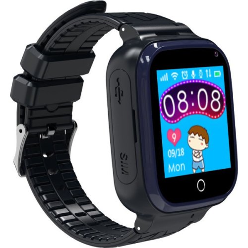 Смартгодинник дитячий Gelius Ocean GP-PK007, з GPS трекером, Black (00000098955)