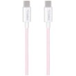 Кабель Gelius iCable GP-UCN010, USB Type-C to USB Type-C, 60W, 1.2м, Pink (00000099415)