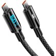 Кабель Gelius Screen GP-UCN007, USB Type-C to USB Type-C, 60W, 1.2м, Black (00000099208)