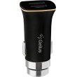 Автомобільний зарядний пристрій Gelius Pro Apollo GP-CC01, 2xUSB Type-A, 3.1A, 15W, кабель USB Type-A to MicroUSB, Black (00000092663)