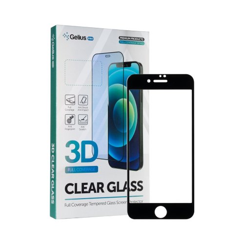 Захисне скло Gelius Pro 3D, для Apple iPhone SE (2020), Black (00000088942)