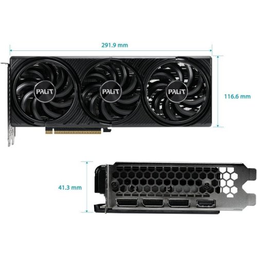 Відеокарта Palit GeForce RTX 5070 12GB GDDR7 Infinity 3 OC (NE75070S19K9-GB2050S)