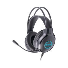 Гарнітура дротова, ігрова A4Tech FH300U Black