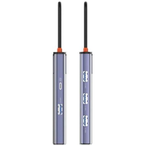 Док-станція ColorWay, USB Type-C to USB Type-C PD 100W/3xUSB 3.0/USB 2.0/RJ-45 (CW-HUB03)