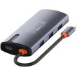 Док-станція ColorWay, USB Type-C to USB Type-C PD 100W/3xUSB 3.0/USB 2.0/RJ-45 (CW-HUB03)