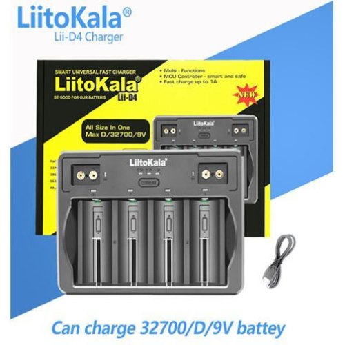 Зарядний пристрій для акумуляторів Liitokala Lii-D4