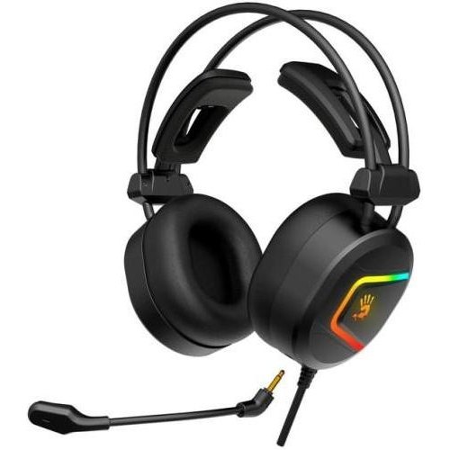 Гарнітура дротова, ігрова A4Tech Bloody MC750 Black