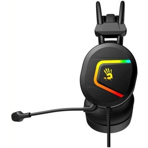 Гарнітура дротова, ігрова A4Tech Bloody MC750 Black