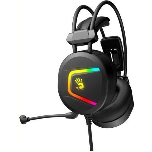 Гарнітура дротова, ігрова A4Tech Bloody MC750 Black