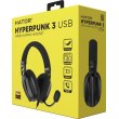 Гарнітура дротова, ігрова Hator Hyperpunk 3 USB Black (ESH10)