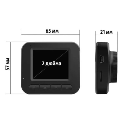 Автомобільний відеореєстратор CarCam H2, FullHD (40719738)