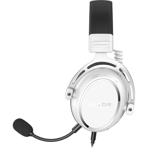 Гарнітура дротова, ігрова Hator Hypergang 3 White (ESH06)