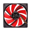 Вентилятор для корпусу Xilence XPF120.R (XF039), 120мм, 3-pin+4-pin, Black/Red