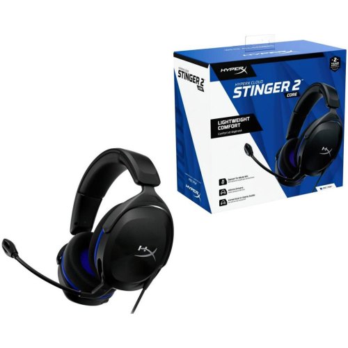 Гарнітура дротова, ігрова HyperX Cloud Stinger 2 для PS5/PS4 Black (6H9B6AA)
