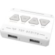 Набір вентиляторів для корпусу Asus TUF Gaming TF120, 120мм, ARGB, 3шт, White (90DA0033-B09030)