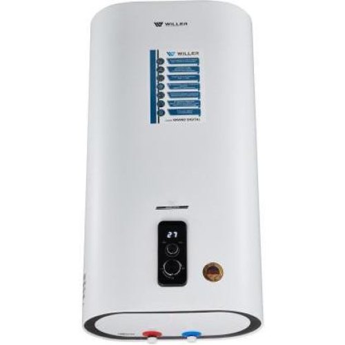 Водонагрівач вертикальний WILLER EV50DRI Grand Digital, сухий ТЕН