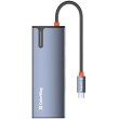 Док-станція ColorWay, USB Type-C to USB Type-C PD 100W/3xUSB 3.0/HDMI 4К/RJ-45 (CW-HUB02)