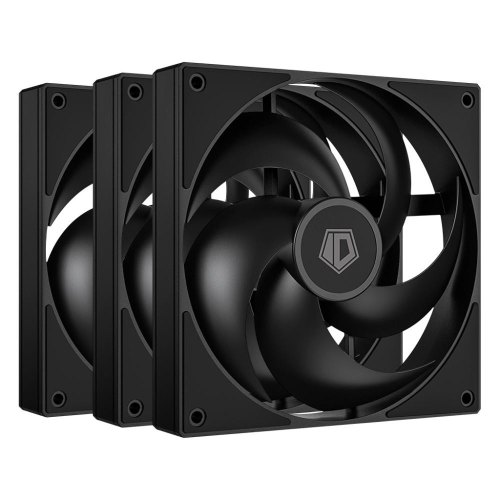 Набір вентиляторів для корпусу ID-Cooling AS-120-K Trio, 120мм, 3шт