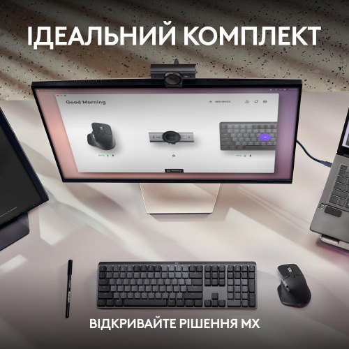Вебкамера Logitech MX Brio Pale Grey (960-001554)