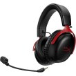 Гарнітура бездротова, ігрова HyperX Cloud III Wireless Black/Red (77Z46AA)