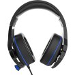 Гарнітура дротова, ігрова Sades SA-726 Ppower Black/Blue (sa726blj)