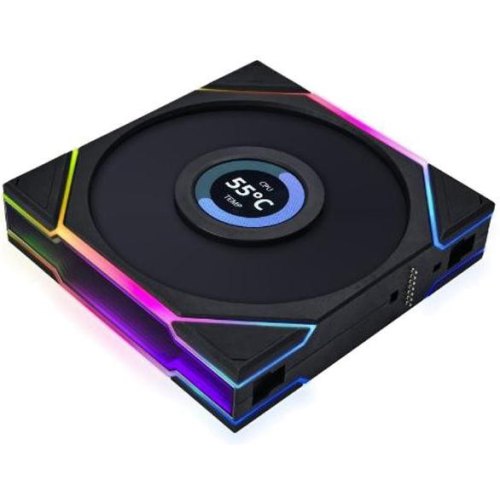 Вентилятор для корпусу Lian Li TLLCD 120-1, 120мм, Black (G99.12TLLCD1B.00)