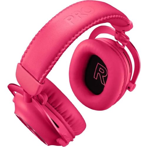 Гарнітура бездротова, ігрова Logitech G Pro X2 Wireless LightSpeed Magenta (981-001275)