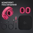 Гарнітура бездротова, ігрова Logitech G Pro X2 Wireless LightSpeed Magenta (981-001275)