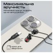 Гарнітура дротова Promate Silken-C Black