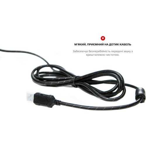 Гарнітура дротова, ігрова Motospeed H18 Black (mth18he)