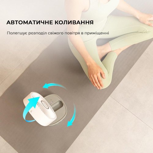 Вентилятор підлоговий Cecotec Telescopic fan EnergySilence 1000 FoldAir Portable (CCTC-08361)