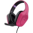 Гарнітура дротова, ігрова Trust GXT 415 Zirox Pink (24992)