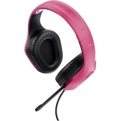 Гарнітура дротова, ігрова Trust GXT 415 Zirox Pink (24992)
