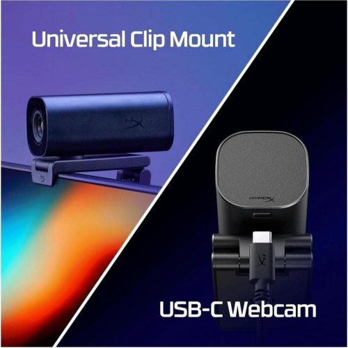 Вебкамера HyperX Vision S 4K Black (75X30AA)