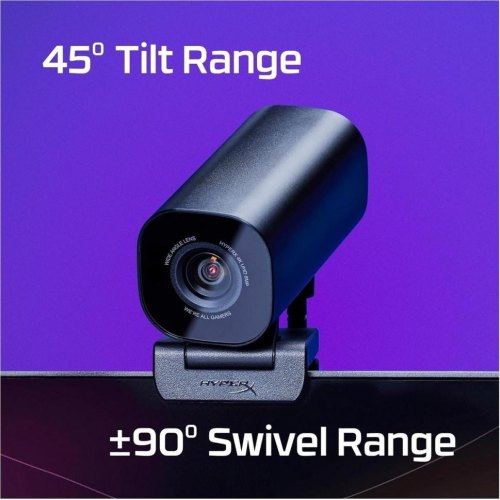 Вебкамера HyperX Vision S 4K Black (75X30AA)