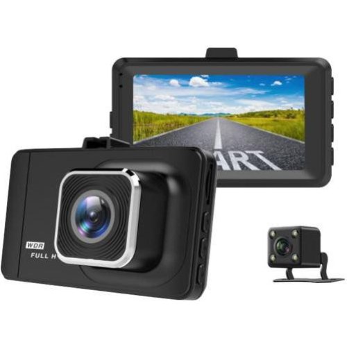 Автомобільний відеореєстратор CarCam T418 Dual, FullHD (40764893)