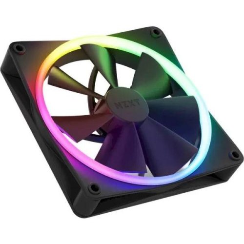 Вентилятор для корпусу NZXT F140 RGB Core, 140мм, Black (RF-C14SF-B1)