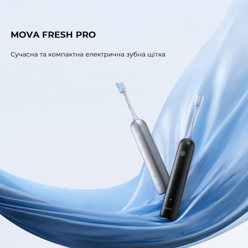 Електрична зубна щітка Mova Fresh Pro, Silver (ATB15A-SIL)