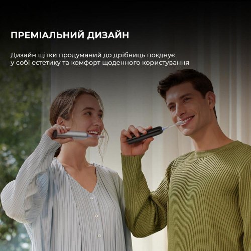 Електрична зубна щітка Mova Fresh Pro, Silver (ATB15A-SIL)