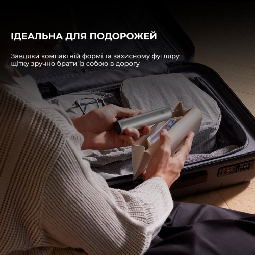 Електрична зубна щітка Mova Fresh Pro, Silver (ATB15A-SIL)