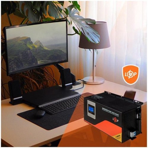 Джерело безперебійного живлення LogicPower LPM-PSW-4500VA, 3000Вт, MPPT (LP30289)