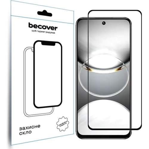 Захисне скло BeCover, для Tecno Spark 30C 4G/5G, Black (712319)